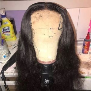 Body wave Peruvian Wig 100% human virgin hair